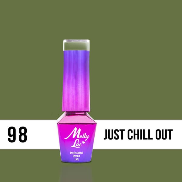 Mollylac - Gel polish - Rest & Relax - Nr98 - 5g UV gel/LED