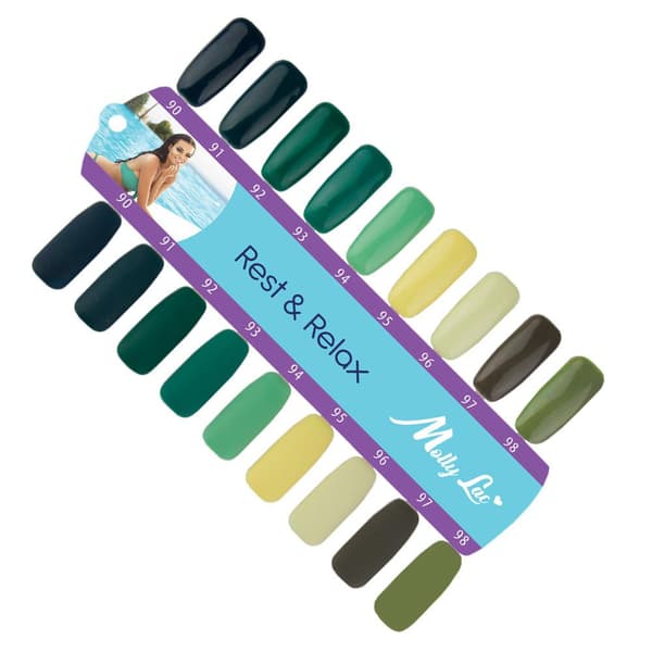 Mollylac - Gel polish - Rest & Relax - Nr96 - 5g UV gel/LED