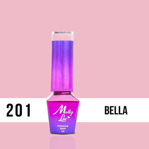 Mollylac - Gel polish - Sensuel - Nr201 - 5g UV gel/LED