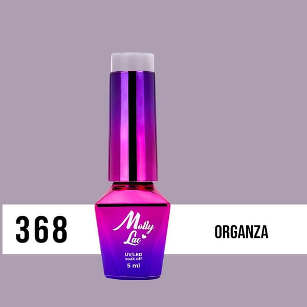 Mollylac - Gel polish - Silke & bomuld - Nr368 - 5g UV gel/LED