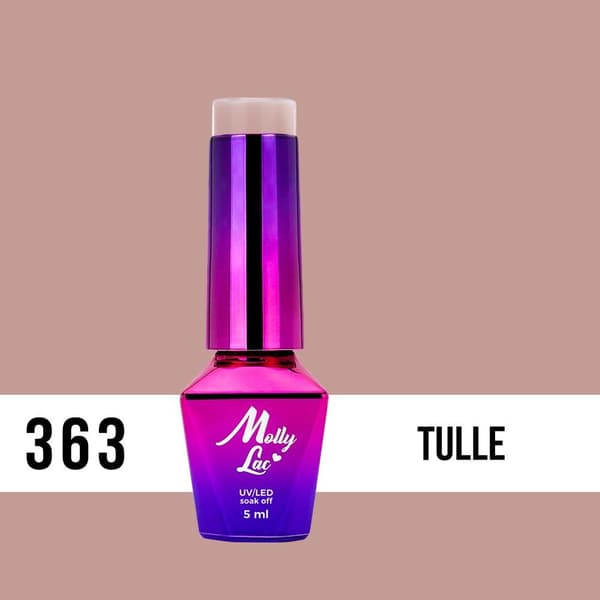 Mollylac - Gelelakk - Silke og bomull - Nr363 - 5g UV gel/LED