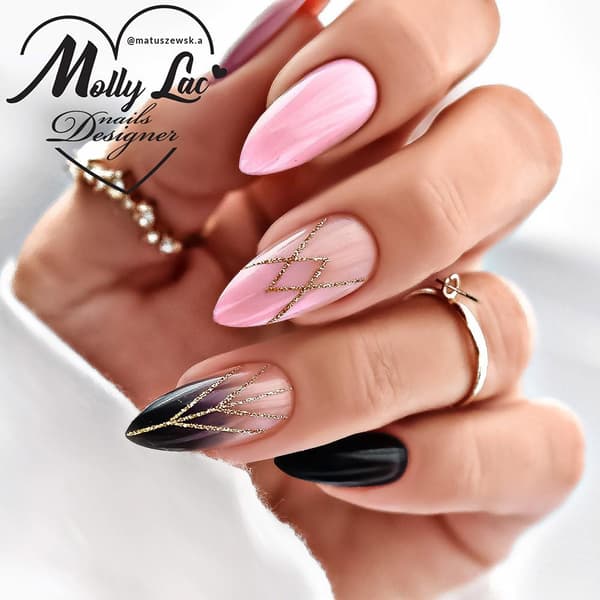 Mollylac - Gel polish - Silke & bomuld - Nr365 - 5g UV gel/LED
