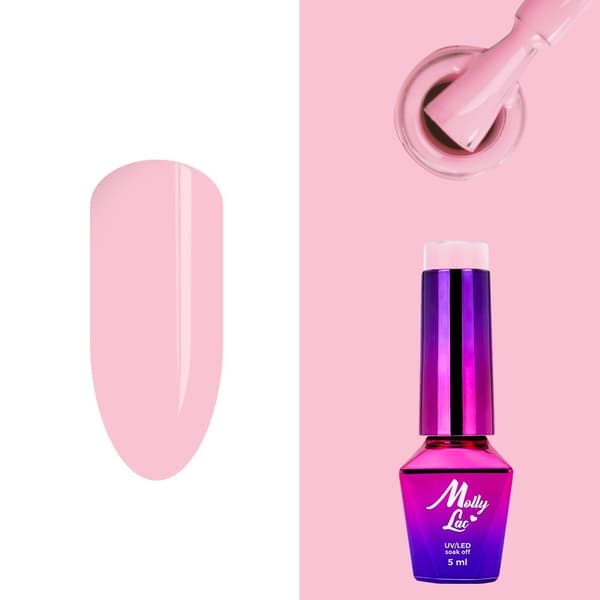 Mollylac - Gel polish - Silke & bomuld - Nr365 - 5g UV gel/LED