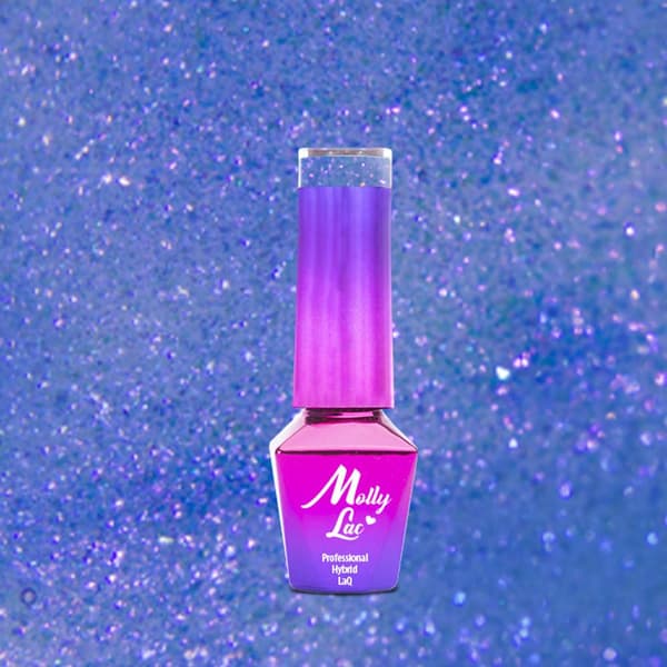 Mollylac - Gelelakk - Winter Crystalize - Nr225 - 5g UV gel/LED