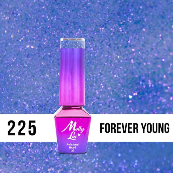 Mollylac - Gelelakk - Winter Crystalize - Nr225 - 5g UV gel/LED