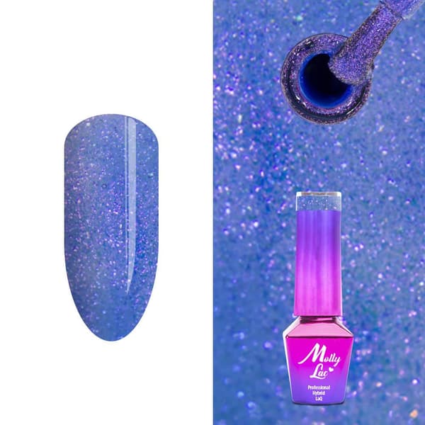 Mollylac - Gel polish - Winter Crystalize - Nr225 - 5g UV gel/LED