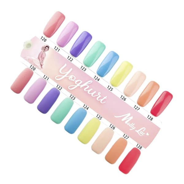 Mollylac - Gel polish - Yoghurt - Nr122 - 5g UV gel/LED