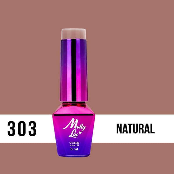 Mollylac - Gel polish - Skin & Make Up - Nr303 - 5g UV gel/LED