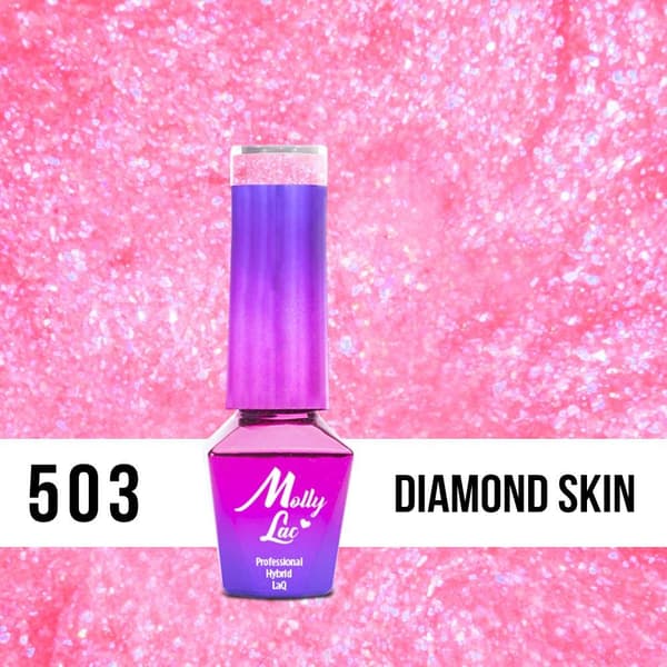 Mollylac - Gelelakk - Bling it on! - Nr503 - 5g UV gel/LED