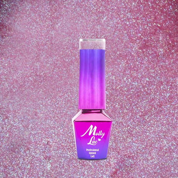Mollylac - Gel polish - Bling it on! - Nr505 - 5g UV gel/LED