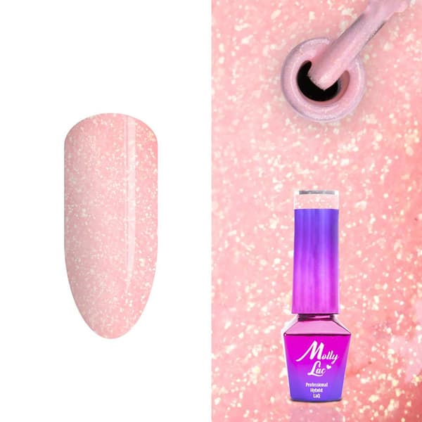 Mollylac - Gel polish - Bling it on! - Nr501 - 5g UV gel/LED
