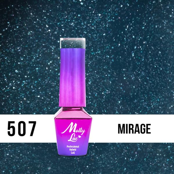 Mollylac - Gel polish - Bling it on! - Nr507 - 5g UV gel/LED