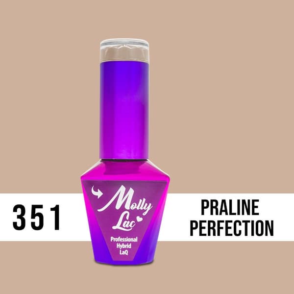 Mollylac - Gel polish - Choco Dreams - Nr351 - 5g UV gel/LED