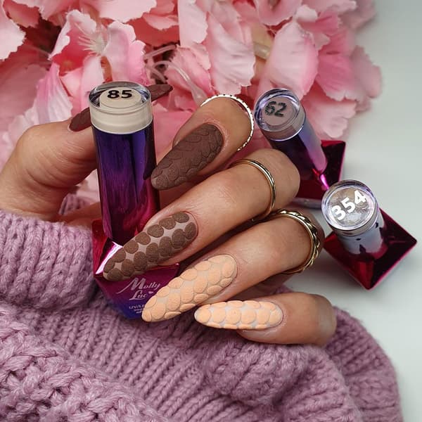 Mollylac - Gel polish - Choco Dreams - Nr354 - 5g UV gel/LED