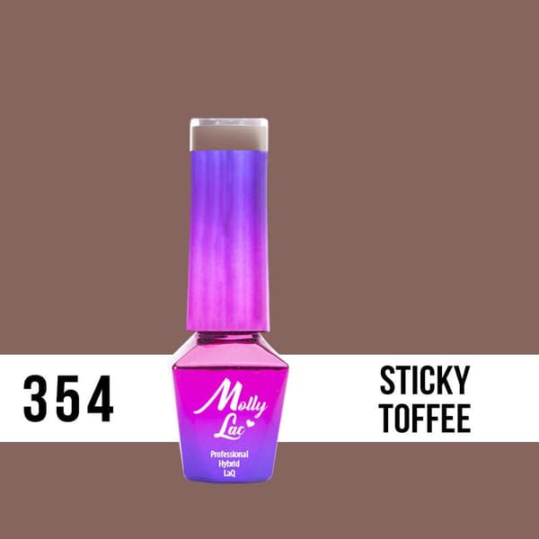 Mollylac - Gel polish - Choco Dreams - Nr354 - 5g UV gel/LED