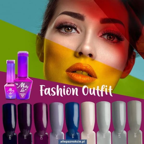 Mollylac - Gel polish - Fashion Outfit - Nr342 - 5g UV gel/LED