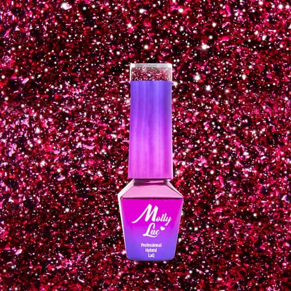 Mollylac - Gel polish - Luksus Glam - Nr548 - 5g UV gel/LED