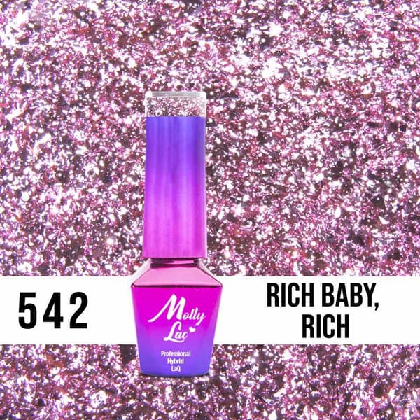 Mollylac - Gellack - Luxury Glam - Nr542 - 5g UV-gel/LED