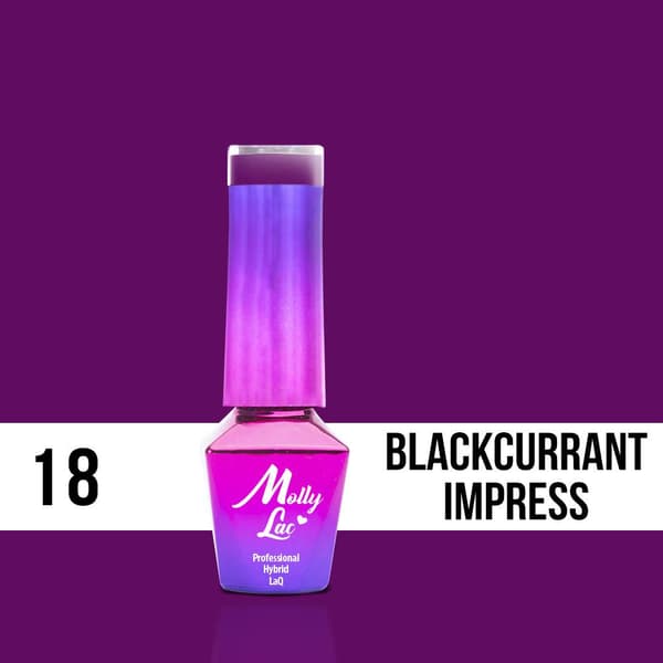 Mollylac - Gelelakk - Cocktailer og drinker - Nr18 - 5g UV gel/LED
