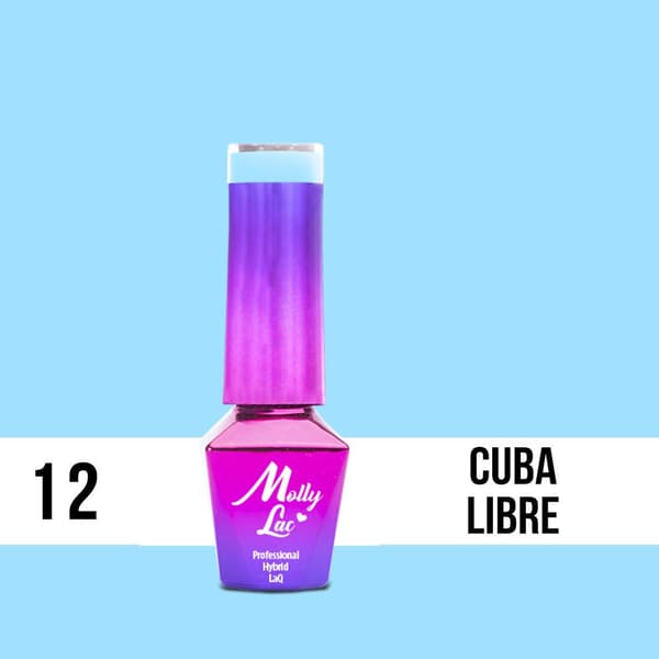 Mollylac - Gel polish - Cocktails & drinks - Nr12- 5g UV gel/LED