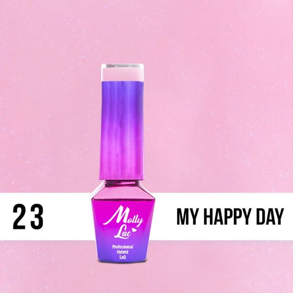 Mollylac - Gel polish - Bryllup - JA, JEG GØR - Nr23 - 5g UV gel/LED