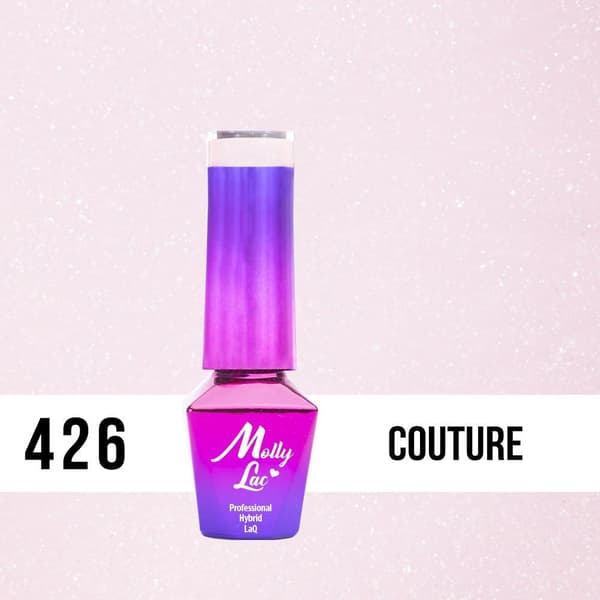 Mollylac - Gelelakk - Madame French - Nr426 - 5g UV gel/LED