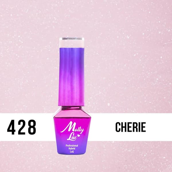Mollylac - Gellack - Madame French - Nr428 - 5g UV-gel/LED