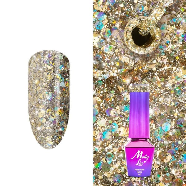 Mollylac - Geelilakka - Born To Glow - Nr578 - 5g UV geeli/LED