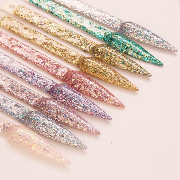 Mollylac - Gel polish - Crushed Diamonds - Nr530 - 5g UV gel/LED