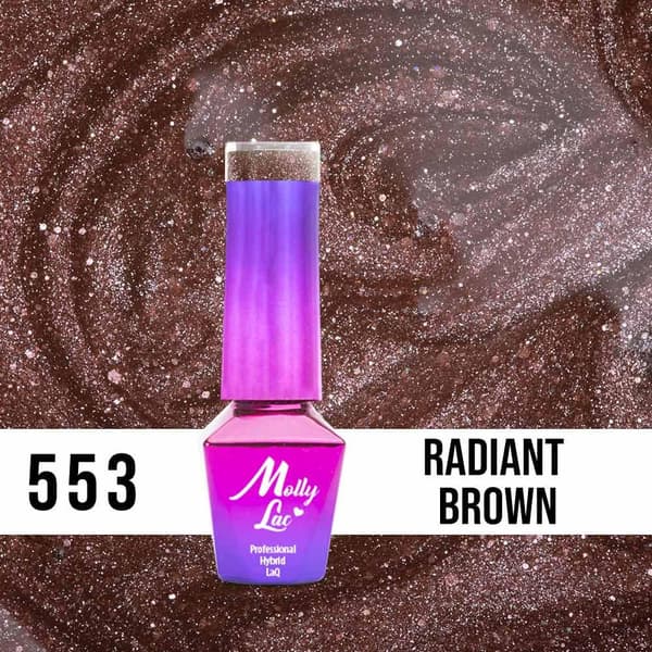 Mollylac - Geelilakka - Foxy Eyes - Nr553 5g UV geeli/LED