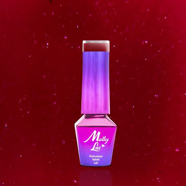 Mollylac - Gel polish - Hearts & Kisses - Nr197 - 5g UV gel/LED