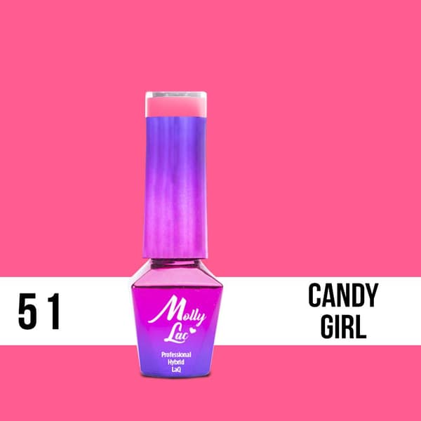 Mollylac - Gel polish - Inspireret af dig - Nr51- 5g UV gel/LED