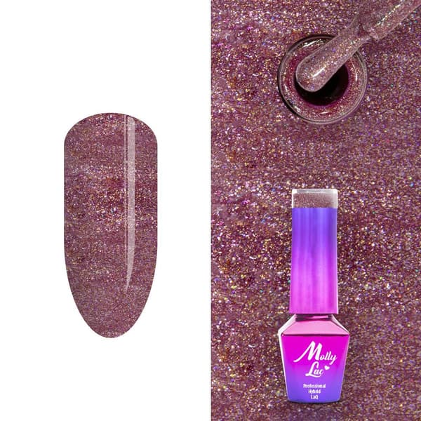 Mollylac - Gel polish - Wedding Dream & Champ - Nr384 - 5g UV gel/LED