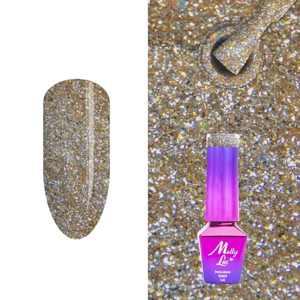Mollylac - Gel polish - Queen Of Life - Nr32 - 5g UV gel/LED