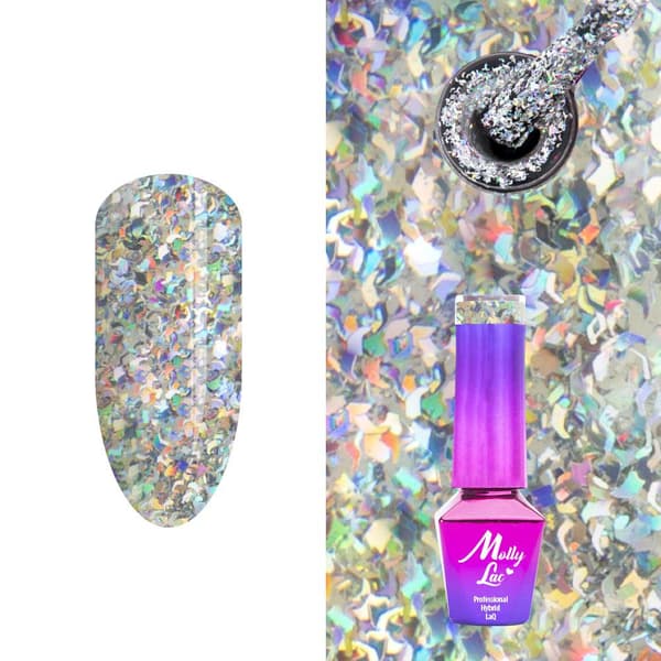 Mollylac - Gelelakk - Queen Of Life - Nr31 - 5g UV gel/LED