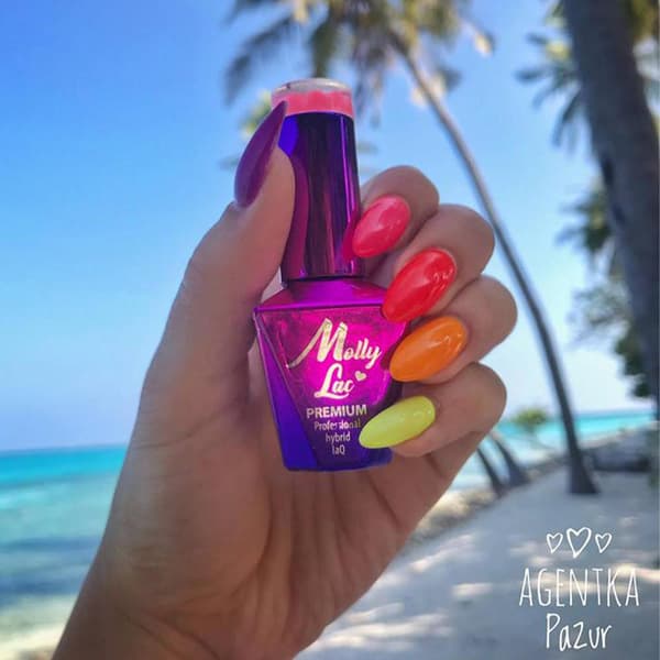Mollylac - Gelelakk - Women in Paradise - Nr70 - 5g UV gel/LED