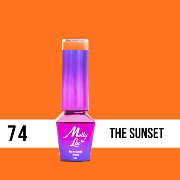Mollylac - Gellack - Women in Paradise - Nr74 - 5g UV-gel/LED