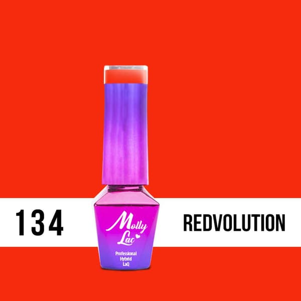 Mollylac - Gelelakk - Bubble Tea - Nr134 - 5g UV gel/LED