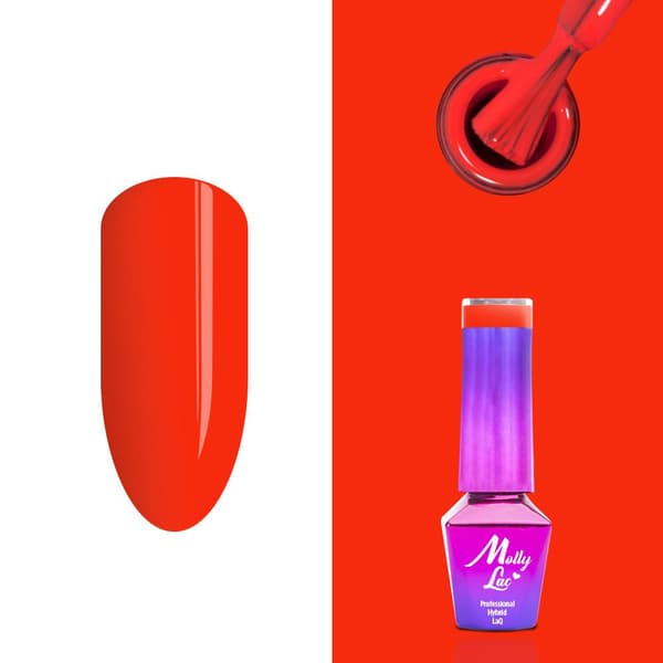 Mollylac - Gel polish - Bubble Tea - Nr134 - 5g UV gel/LED