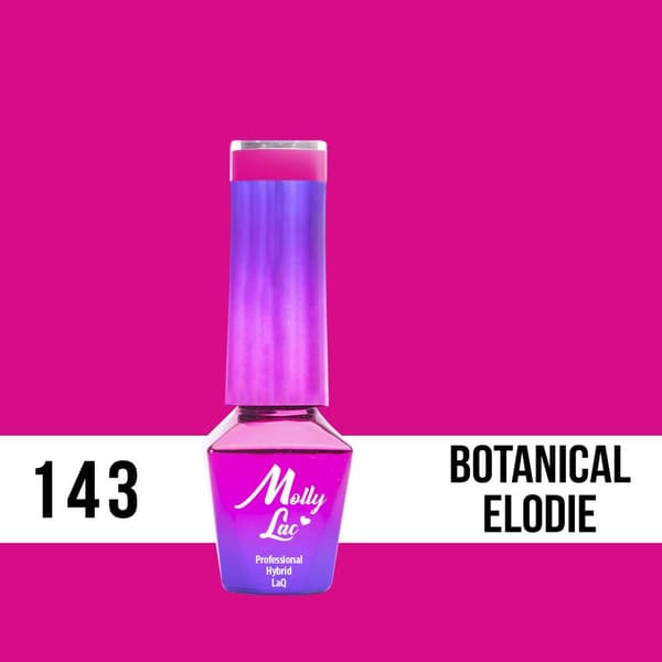 Mollylac - Gelelakk - Flamingo - Nr143 - 5g UV gel/LED