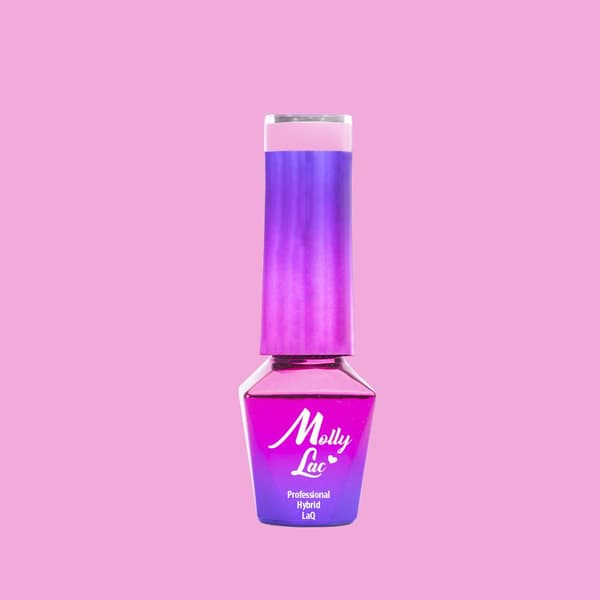 Mollylac - Gel polish - Flamingo - Nr141 - 5g UV gel/LED