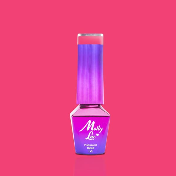 Mollylac - Gelelakk - Flamingo - Nr146 - 5g UV gel/LED