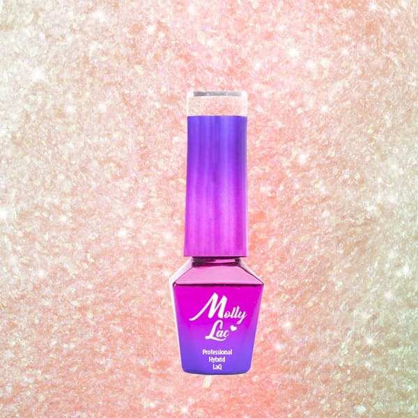 Mollylac - Gellack - Mermaid Whispers - Nr596 - 5g UV-gel/LED
