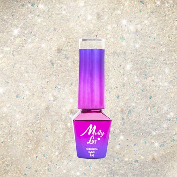 Mollylac - Gellack - Mermaid Whispers - Nr597 - 5g UV-gel/LED