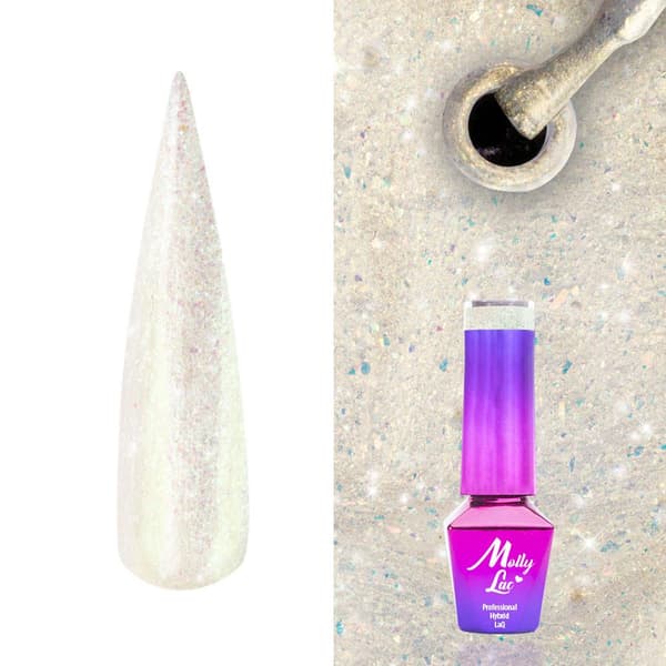 Mollylac - Gelelakk - Mermaid Whispers - Nr597 - 5g UV gel/LED