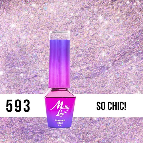 Mollylac - Gellack - Mermaid Whispers - Nr593 - 5g UV-gel/LED