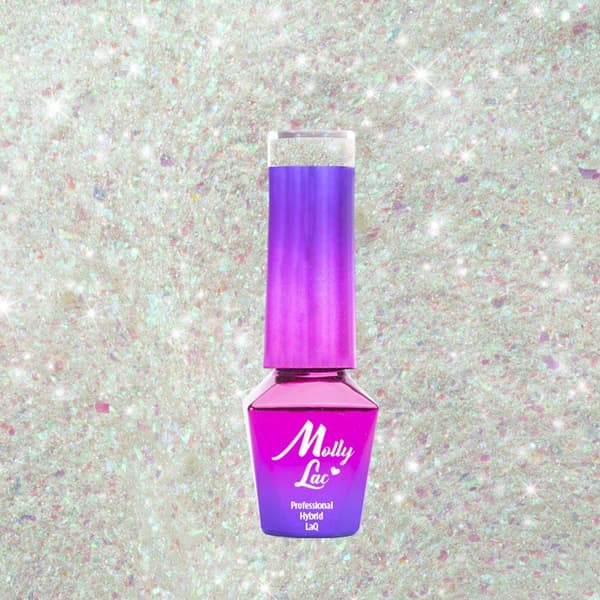 Mollylac - Gel polish - Mermaid Whispers - Nr598 - 5g UV gel/LED