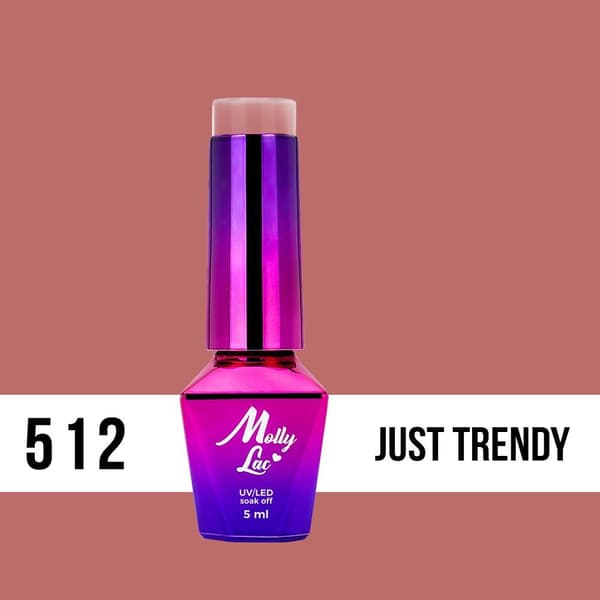 Mollylac - Gellack - Miss Iconic - Nr512 - 5g UV-gel/LED