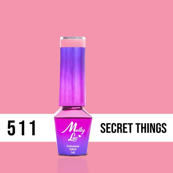 Mollylac - Gel polish - Miss Iconic - Nr511 - 5g UV gel/LED