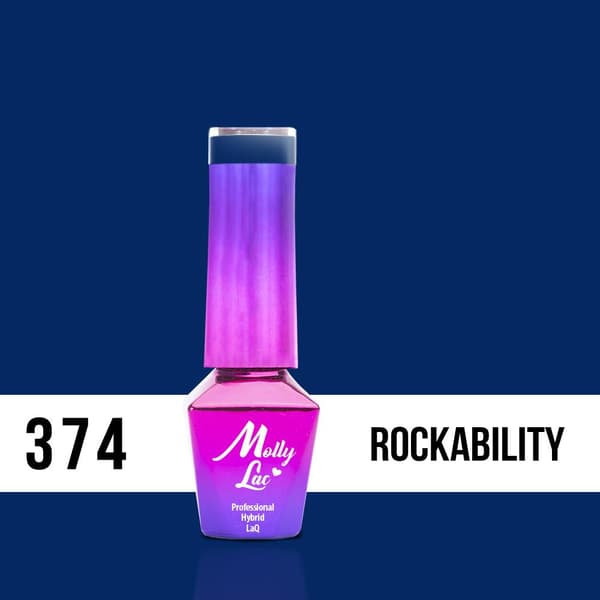 Mollylac - Gelelakk - Pin-up Girl - Nr374 - 5g UV gel/LED